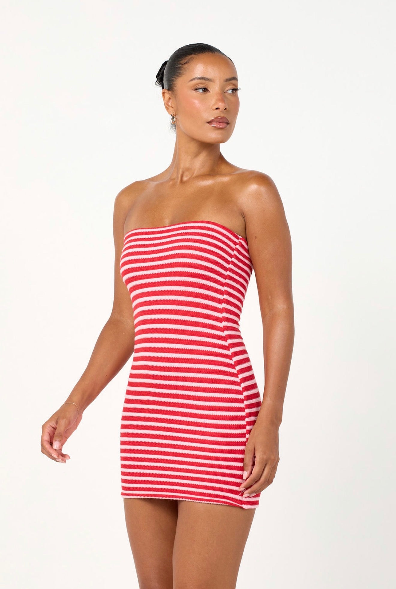 The bandeau mini - cherry swirl