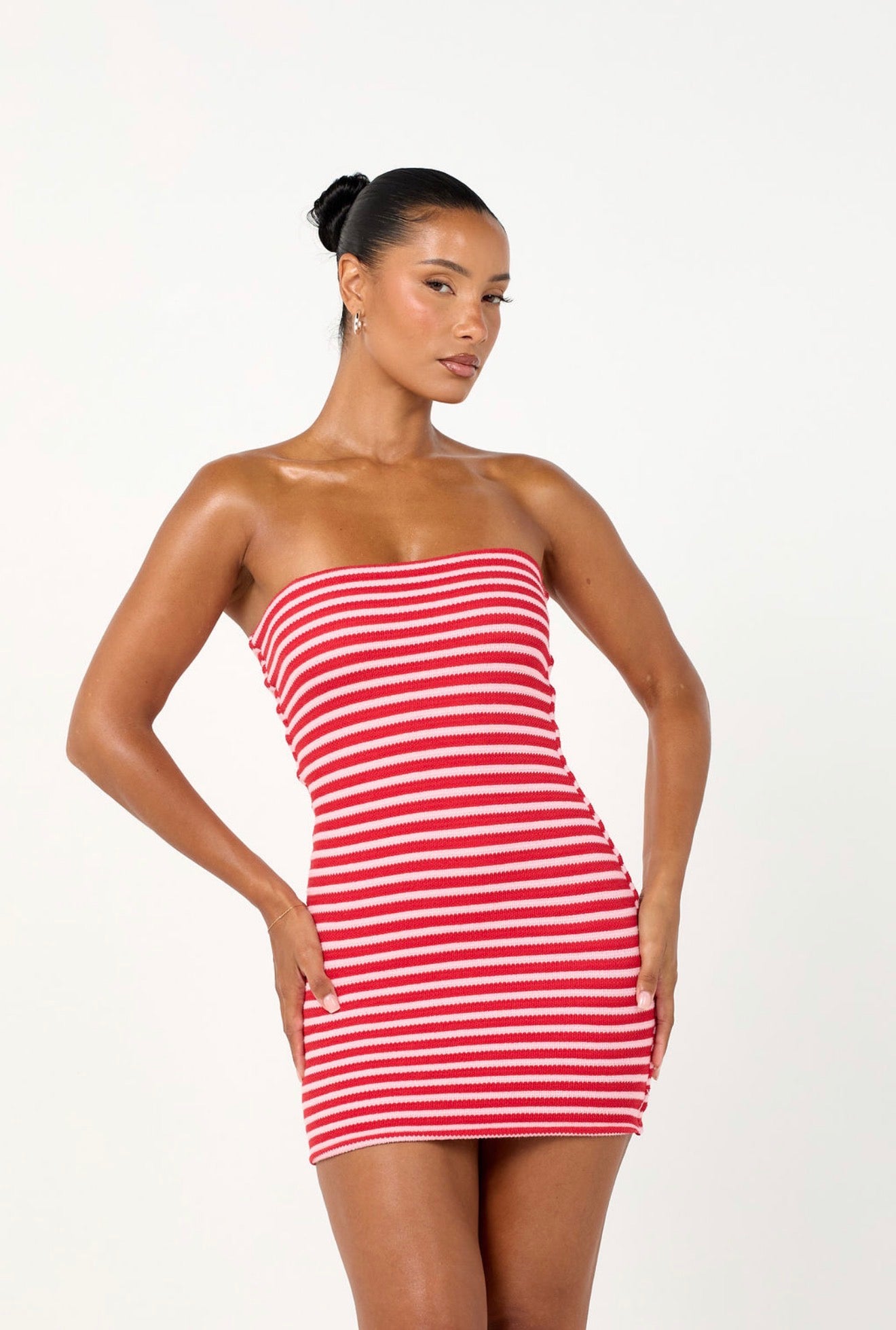 The bandeau mini - cherry swirl