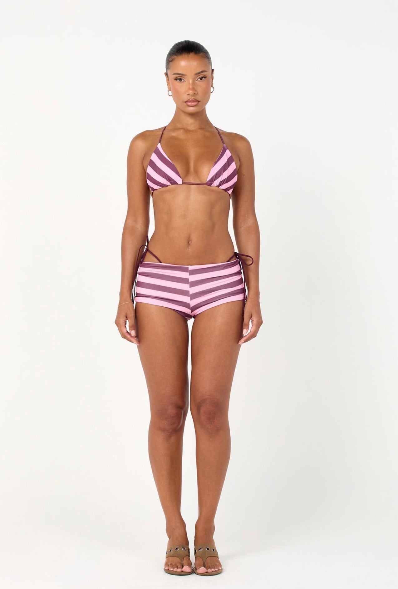 The reversible shorts - pink & purple