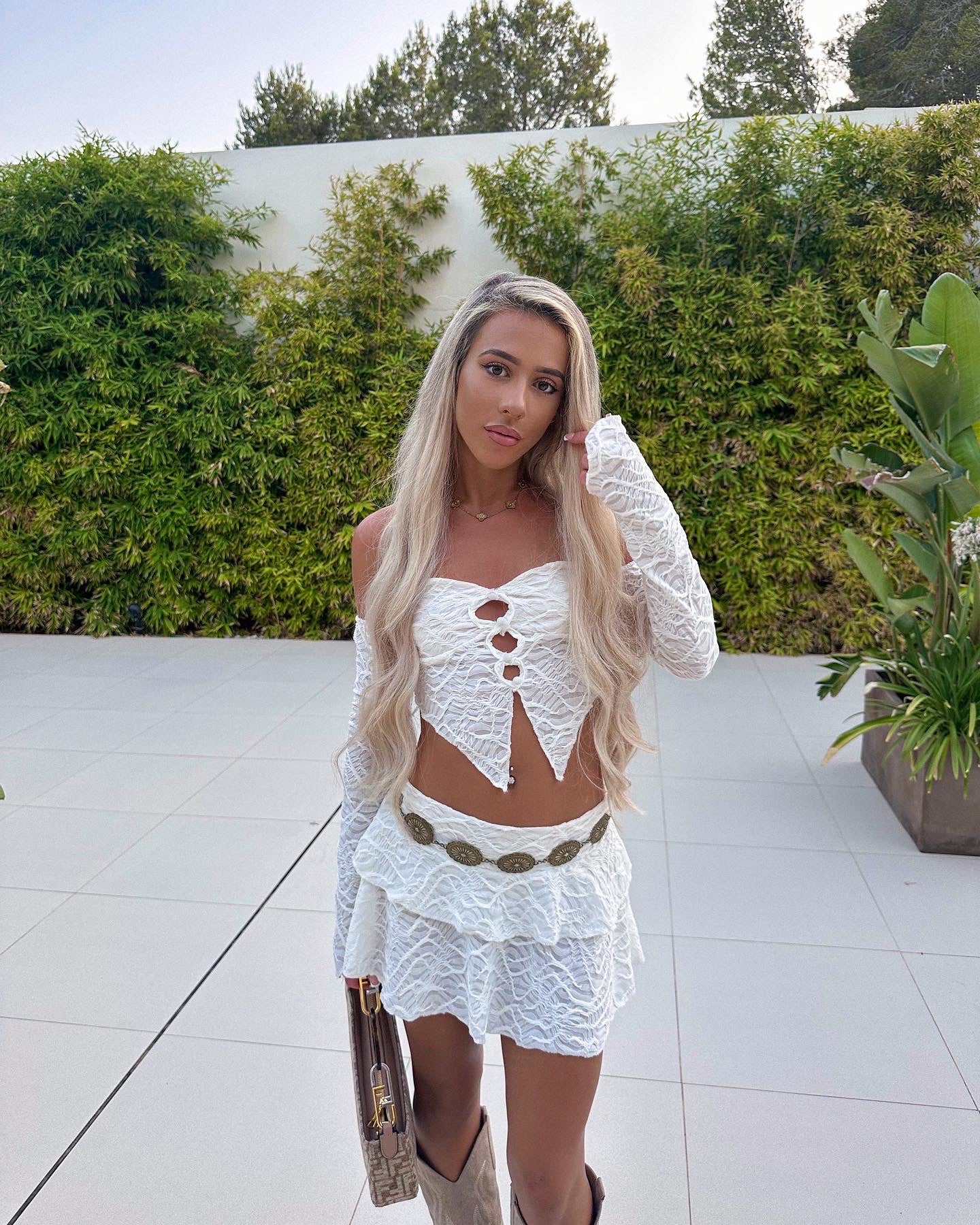 The floaty two piece - white