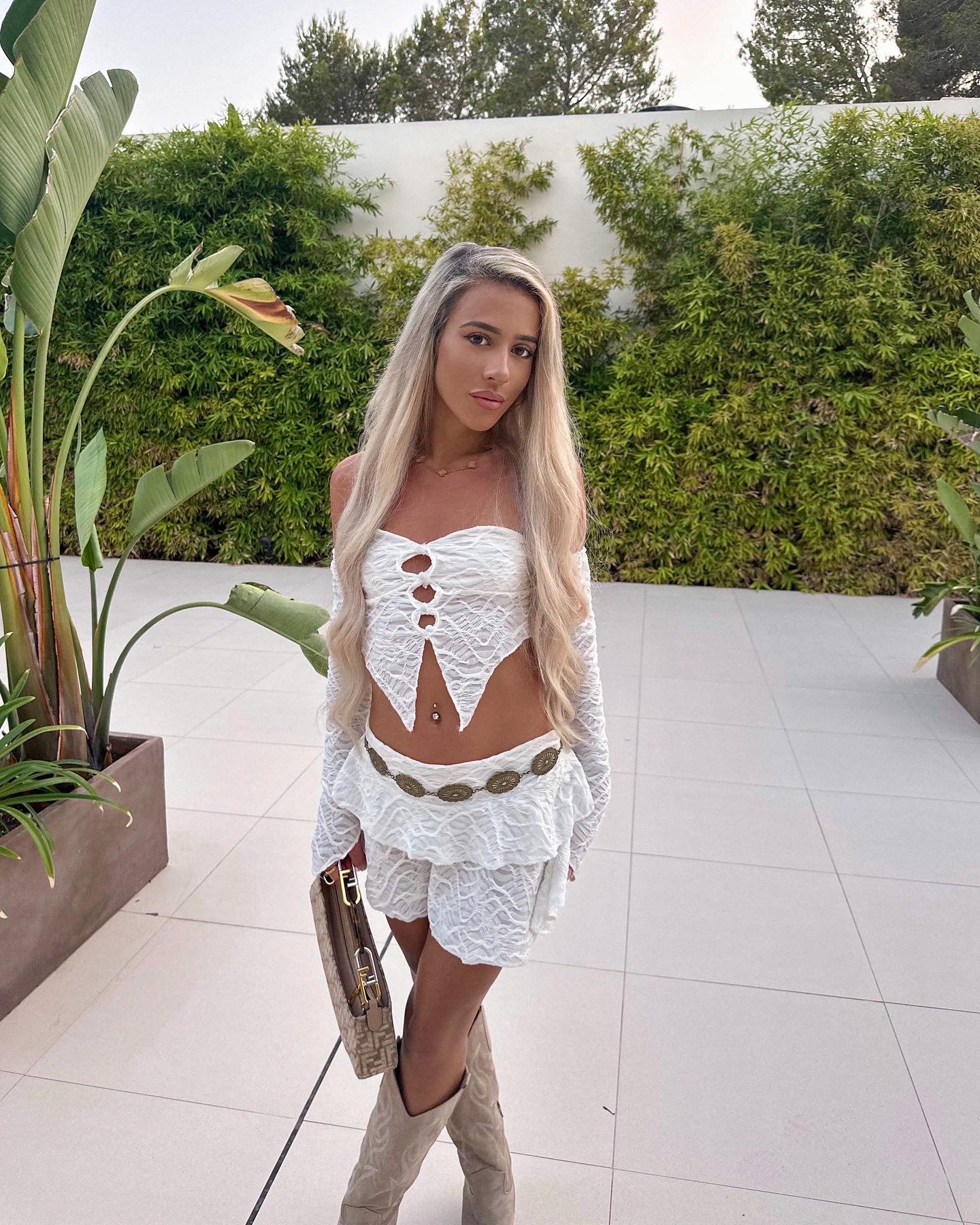 The floaty two piece - white